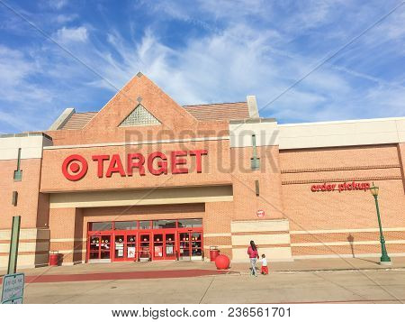 Entrance To Target The Second-largest Discount Store Retailer In Usa
