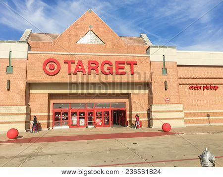 Entrance To Target The Second-largest Discount Store Retailer In Usa