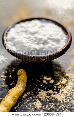 Haldi Ubtan With All Its Ingredients I.e. Aloe Vera Gel,curd Or Yogurt, And Turmeric Removes Acnes A