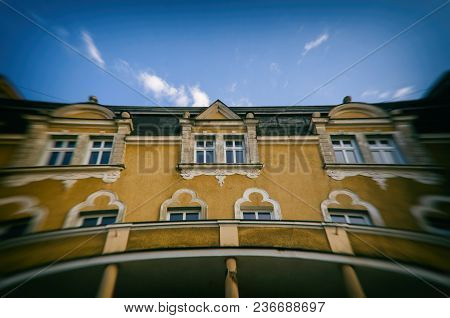 Building - Architectura Of An Old-fashioned Utility Building