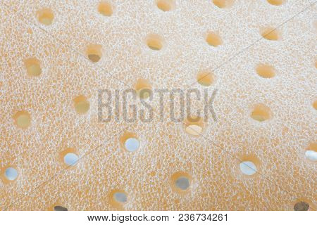 The Splint Texture Or Background. The Macro Shot Is Made By Means Of Stacking Technology