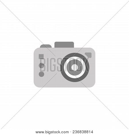 Photo Camera Vector Isolated Illustration In Cartoon Style