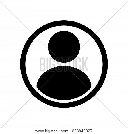 User Icon In Trendy Flat Style Isolated On White Background. User Symbol For Your Web Site Design, L