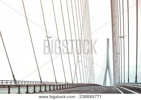 The Normandy Bridge In France