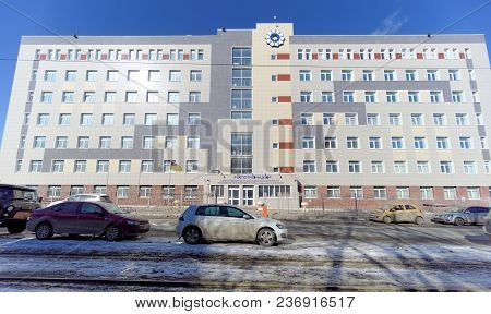 Nizhny Novgorod, Russia. - March 29.2018. Rospotrebnadzor Nizhny Novgorod Research Institute Of Epid