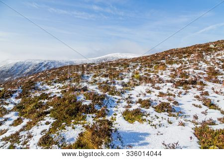 Snow in the the Paps of Anu, Co Kerry, Ireland
