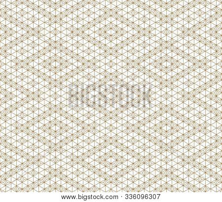 Seamless Geometric Pattern Inspired By Japanese Woodworking Style Kumiko Zaiku.for Template,fabric,t