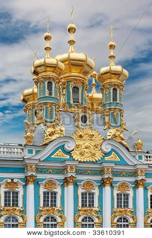 Catherine's Palace In Tsarskoe Selo (pushkin), Russia