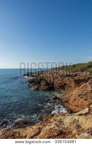 The Sea In The Sierra De Irta In Alcocebre