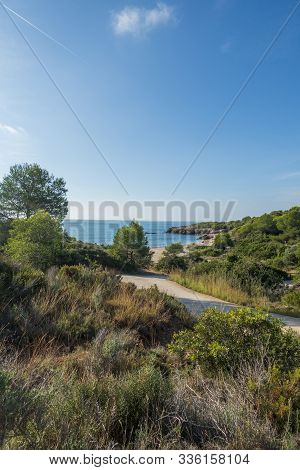 The Sea In The Sierra De Irta In Alcocebre