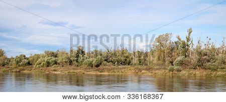 View Of The Elbe And Elbauen Near Aken On The Elbe