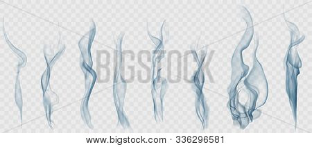Set Smoke Vector Photo Free Trial Bigstock