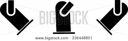 Spotlight Icon On White Background Strobe, Studio, Technology