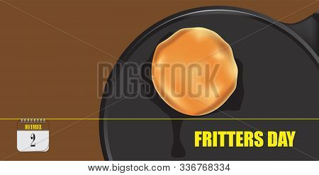 Post Card For Event December Day Fritters Day