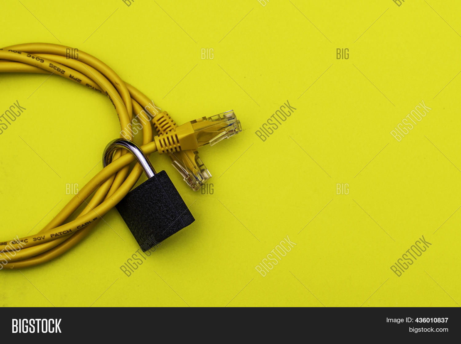 Yellow Cable Image & Photo (Free Trial) Bigstock
