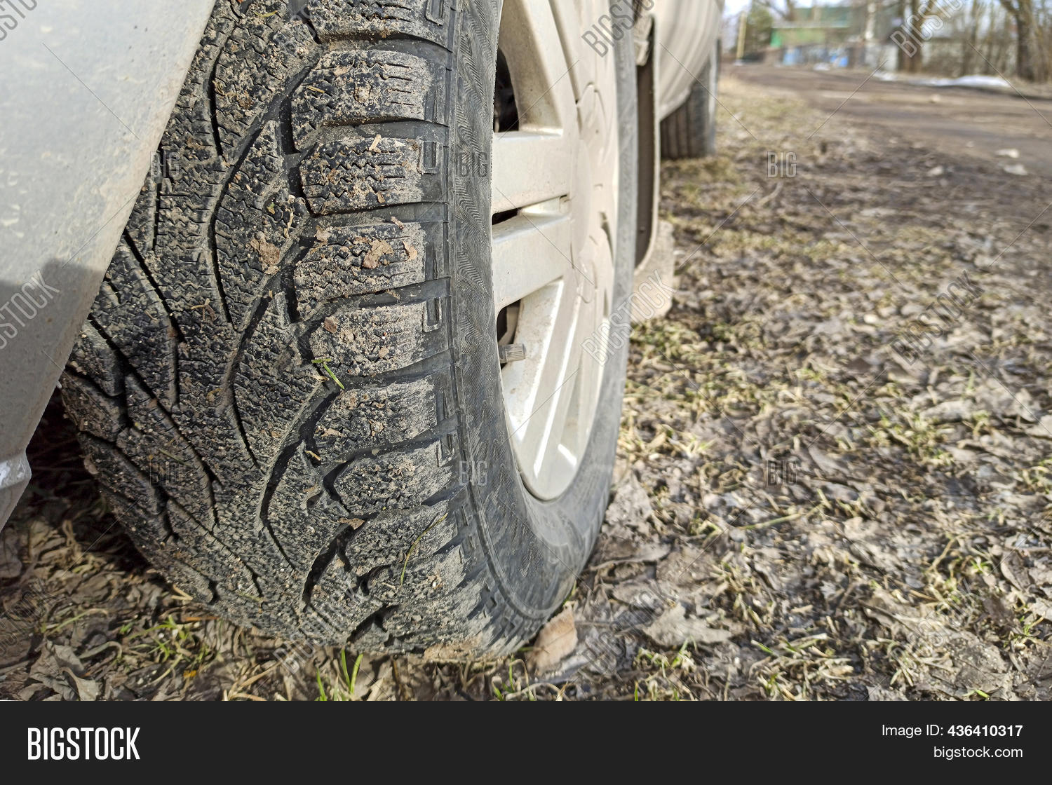 Car Got Stuck On Dirt Image & Photo (Free Trial) Bigstock