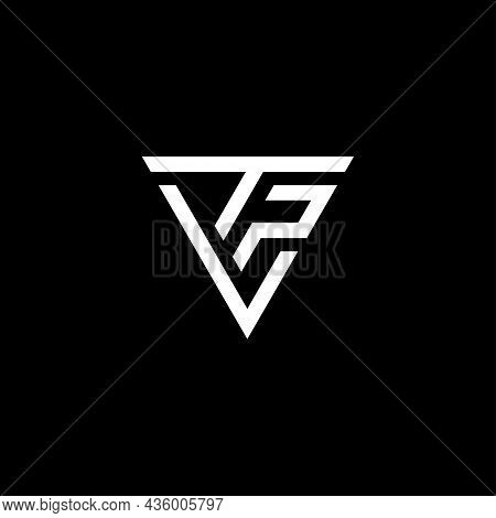 Tp Or Tvp Abstract Initial Monogram Letter Alphabet Logo Design
