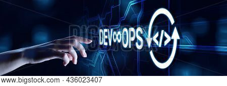 Devops Methodology Development Operations Agil Programming Technology Concept