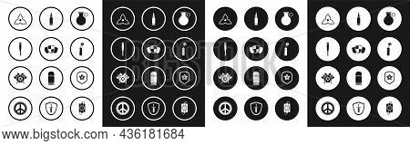 Set Hand Grenade, Shield, Baseball Bat, Japanese Ninja Shuriken, Dynamite Bomb Stick Clock, Bullet, 