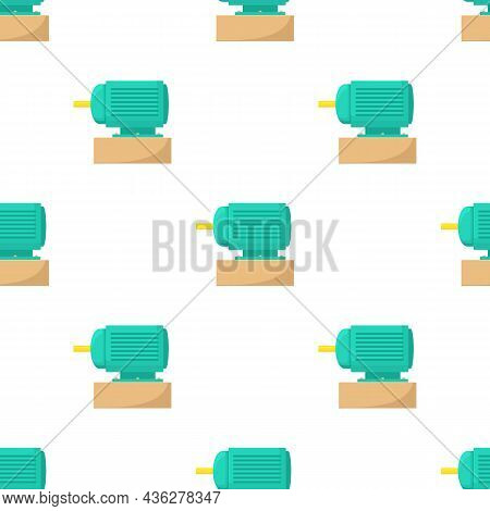 Electric Motor Pattern Seamless Background Texture Repeat Wallpaper Geometric Vector