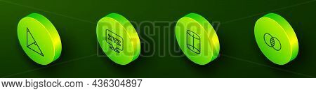 Set Isometric Line Angle Bisector Of A Triangle, Xyz Coordinate System, Geometric Figure And Mathema