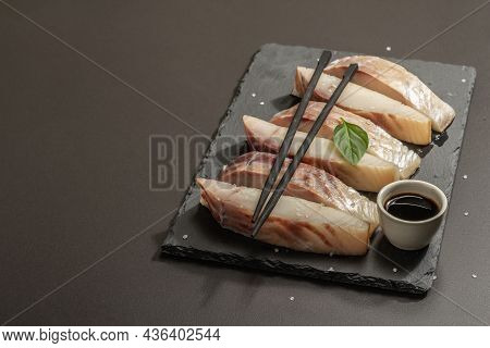 Raw Pollock (pollachius Virens) Pieces. Fresh Fish For Healthy Food Lifestyle