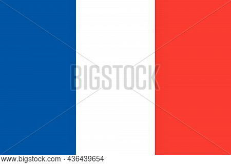 The Flag Of Saint Barthelemy A French Island In The Caribbean