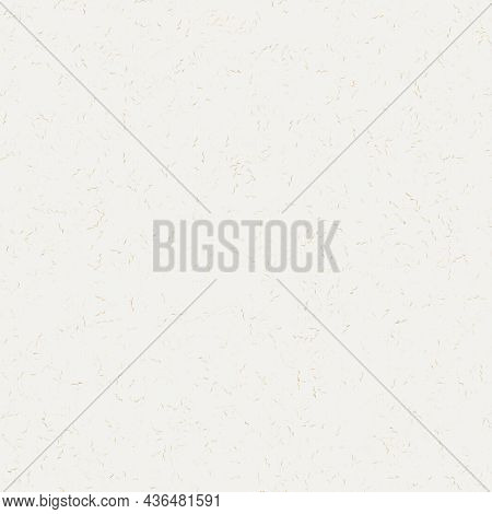 Handmade White Gold Metallic Rice Sprinkles Paper Texture. Seamless Washi Sheet Background. Sparkle 