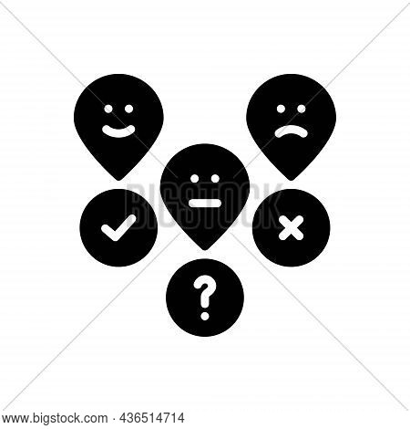 Black Solid Icon For Possibly Perhaps Maybe Likely Probably