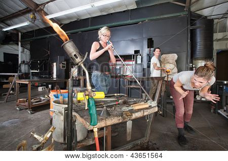 abgelenkt Glas Arbeitnehmer