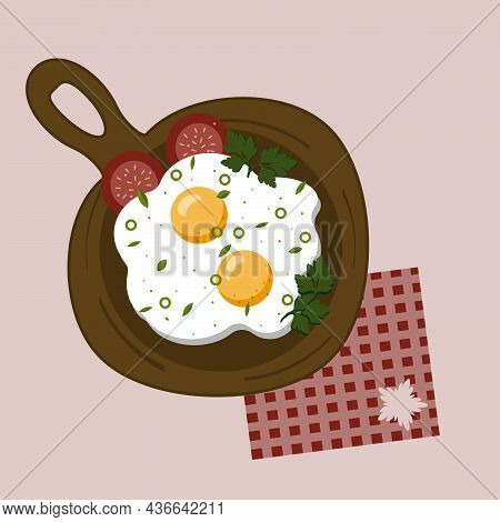 Classic Funny To Eat Breakfast Food  Cartoon
