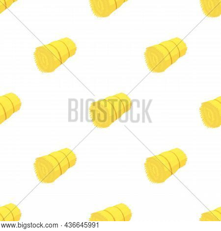 Hay Bale Pattern Seamless Background Texture Repeat Wallpaper Geometric Vector