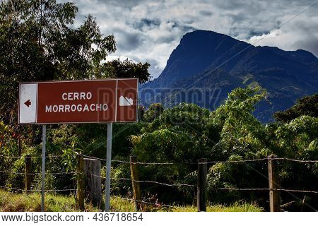 The Famous Morrogacho Hill Located On The Beautiful Cocora Valley At The Region Of Quindio In Colomb