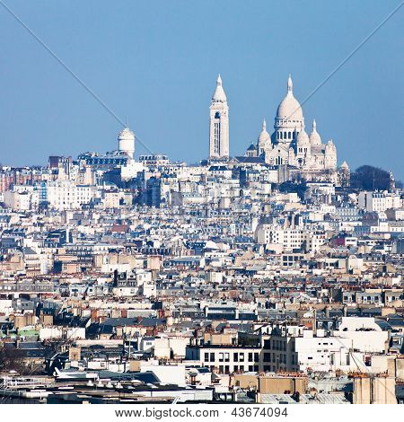 Pařížské Panorama s Beaubourg