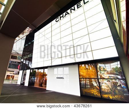 Cingapura. Boutique Chanel, no Marina Bay Sands Resort