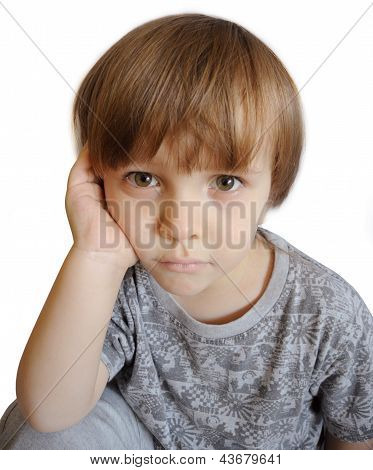 Ragazzo sconvolto