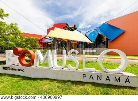 Panama City September 7, The Biomuseo Highlights The Natural And Cultural History Of Panama And The 