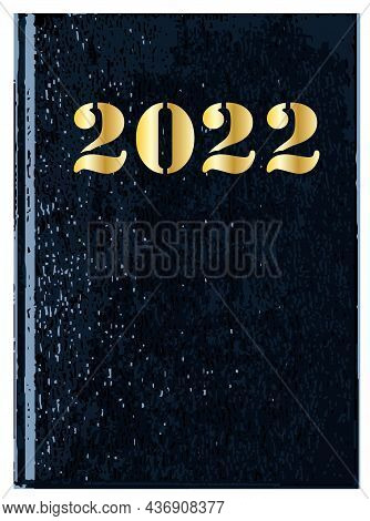 A 2022 Dated Blue Front Cover Of A Book