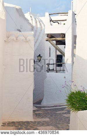 Binibeca In Menorca Balearic Islands Spain Europe