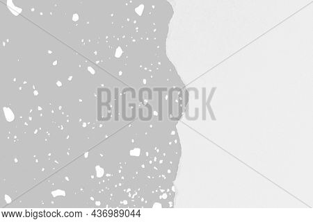 Craft background with gray and white crayon art