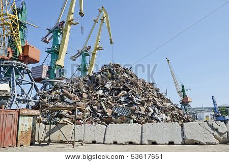 Base Of Reception Of Scrap Metal