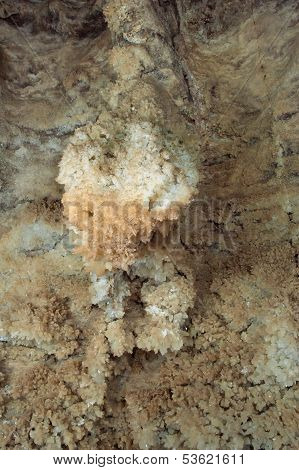 gypsum crystals cave