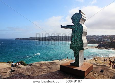 Sculpture By The Sea Exhibit At Bondi Australia