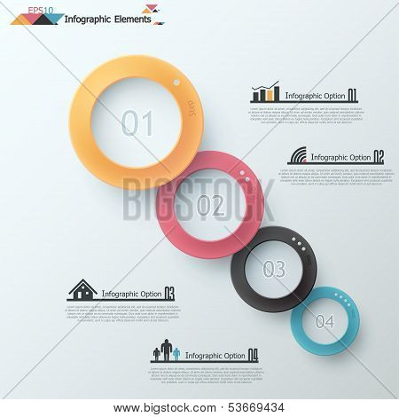 Modern Infographic Option Banner