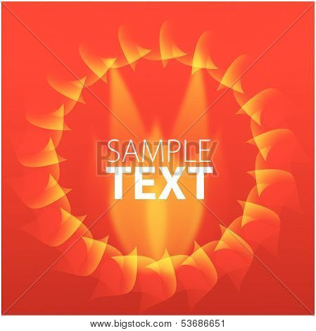 Abstract light vector background