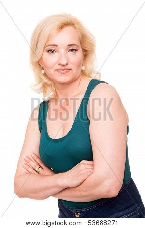 Mature Woman Posing
