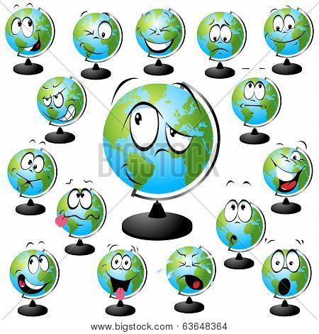 Globe Vector Illustration