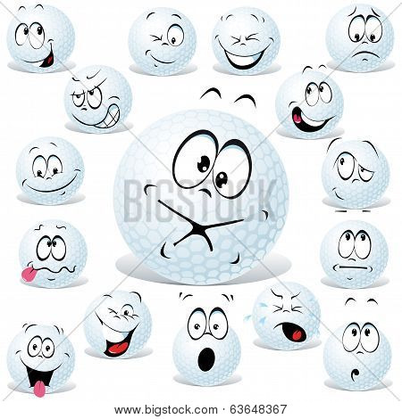 Vector Golf Ball