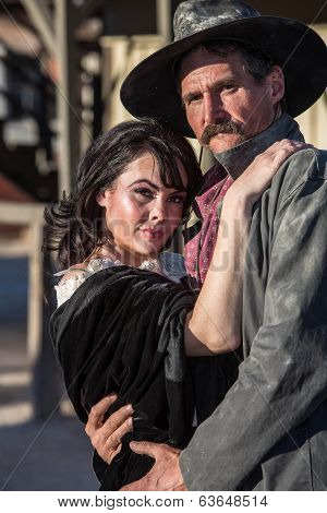 Gruff Man And Woman