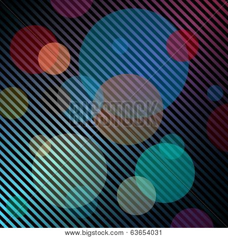 Abstract background lights and stripes